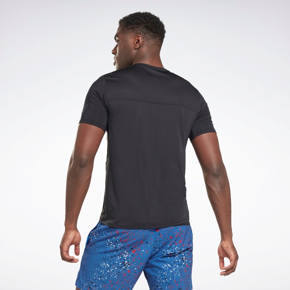 Reebok ACTIVCHILL Grafická Athlete T-Shirt Černé | ZNIUY1527