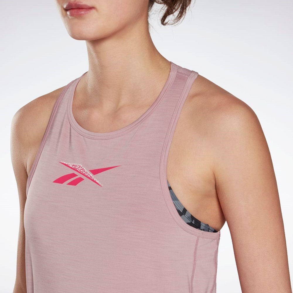 Reebok ACTIVCHILL Grafická Tank Top Infused Lilac | LQYVK9371