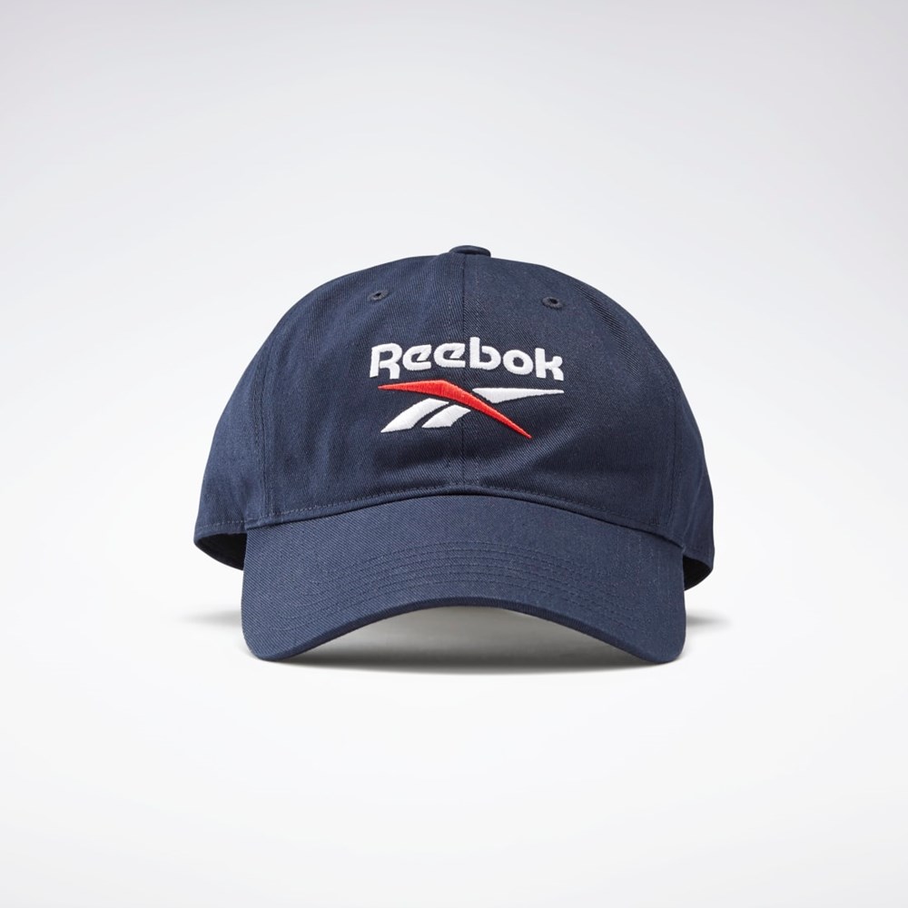 Reebok Active Foundation Badge Hat Tmavě Blankyt Bílé | BGLVC6195