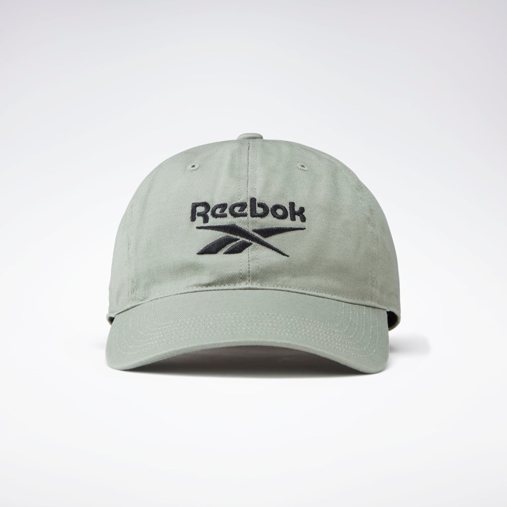 Reebok Active Foundation Badge Hat Zelene | HBXWT7961