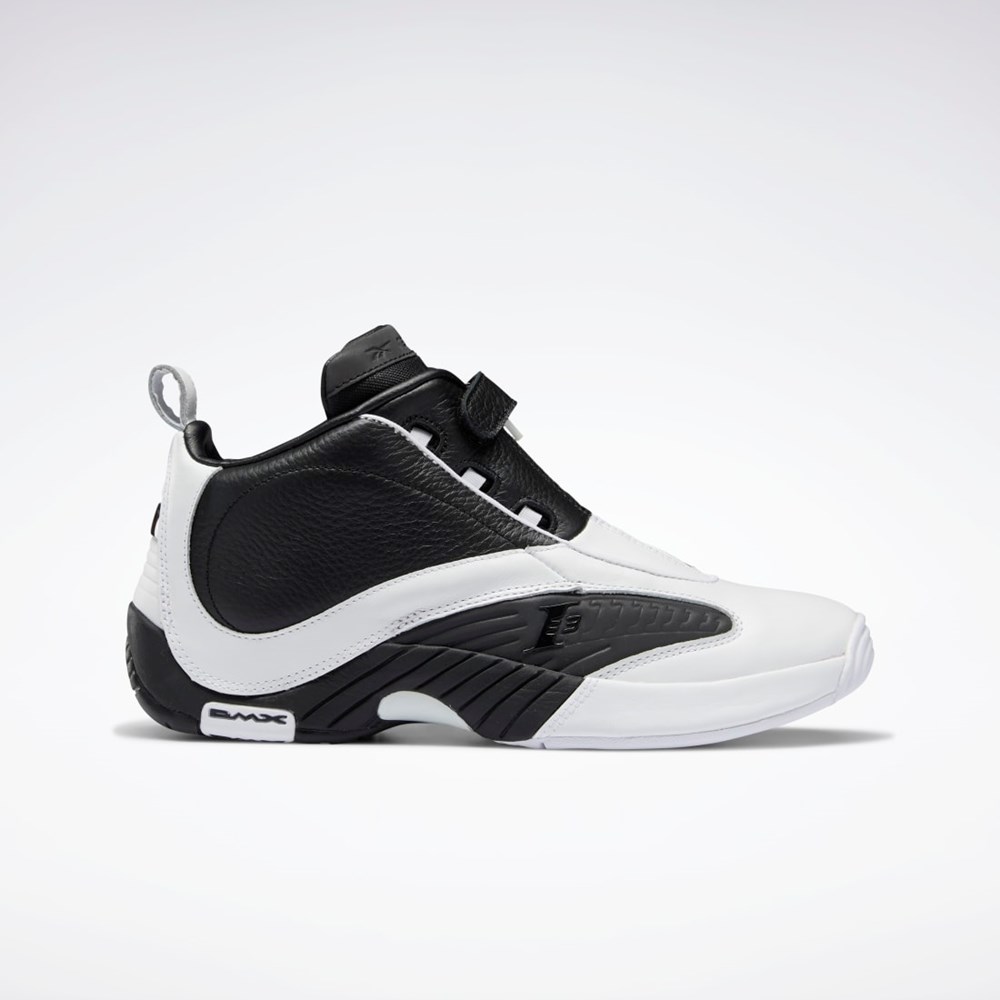 Reebok Answer IV Basketball Shoes Bílé Černé Stříbrné | IGYAQ6890