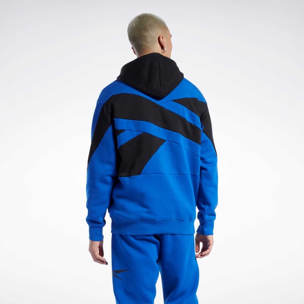 Reebok Basketball Back Vector Fleece Hoodie Blankyt | EWLFA3941