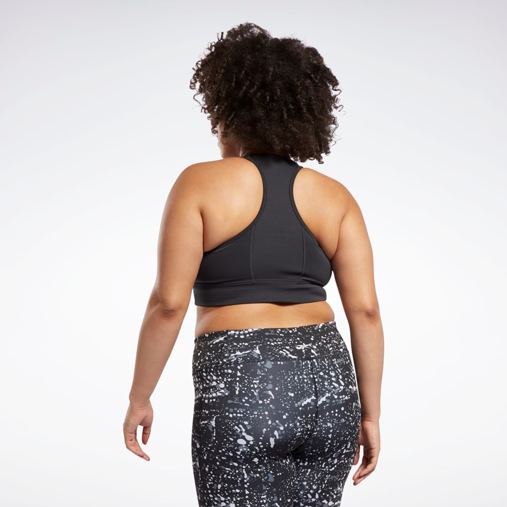 Reebok Běžecké Essentials Sports Bra (Plus Size) Černé | KTRMB4162