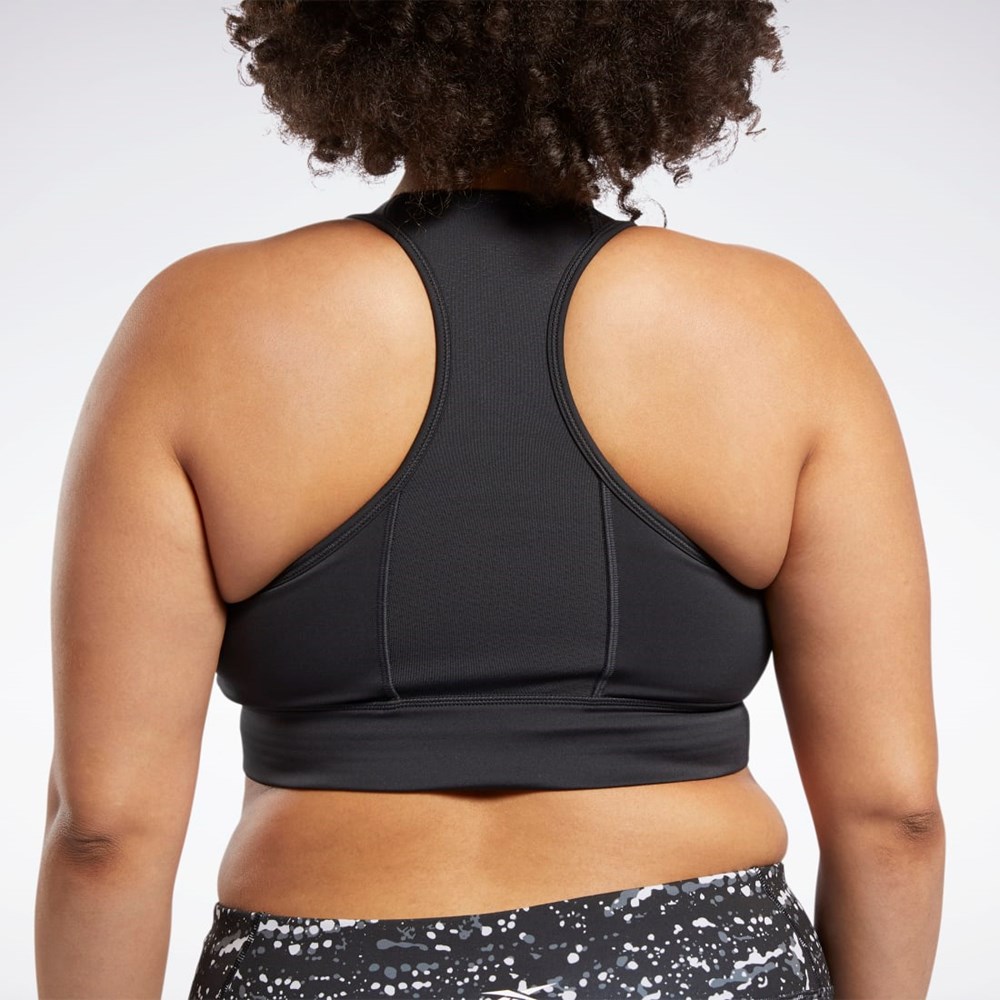 Reebok Běžecké Essentials Sports Bra (Plus Size) Černé | KTRMB4162