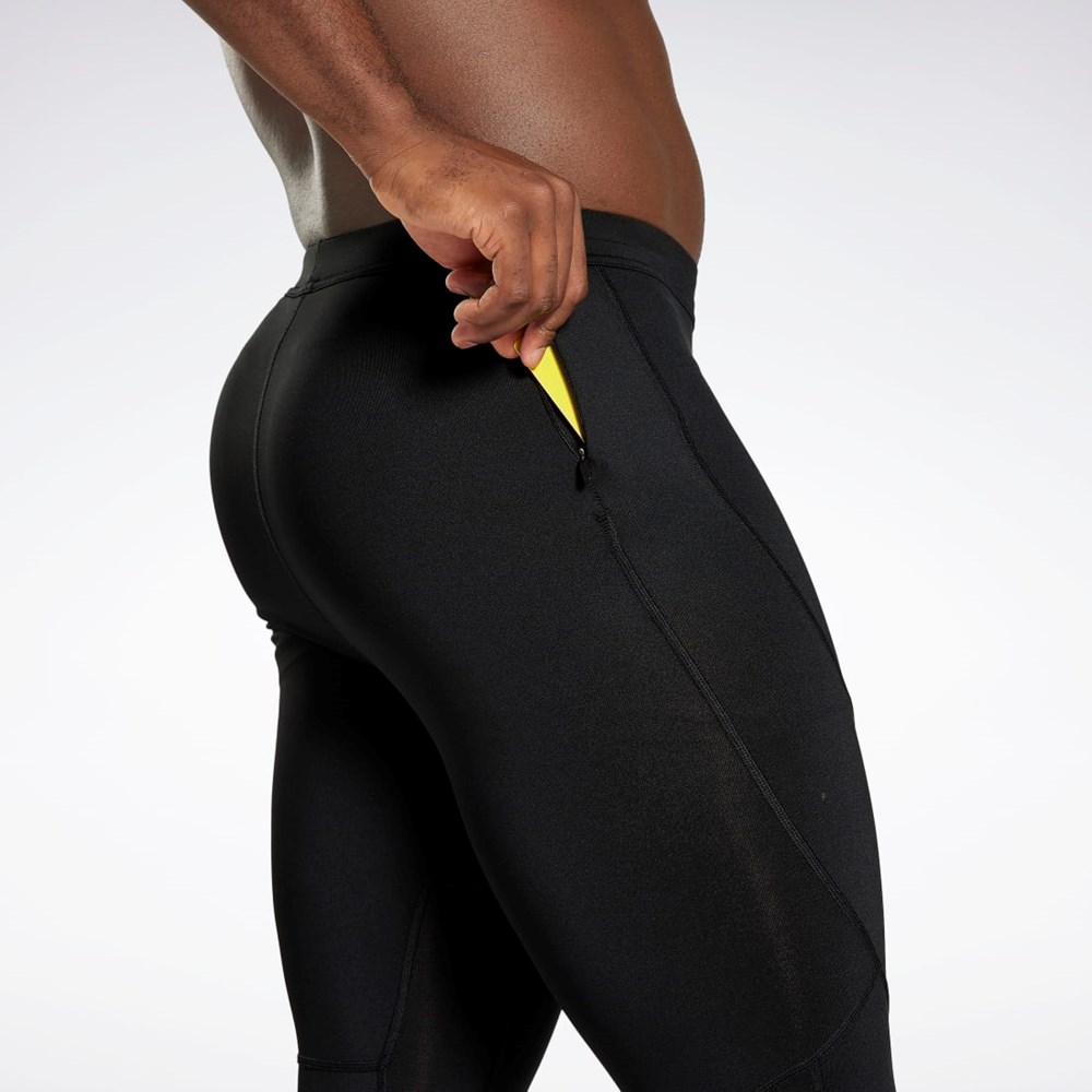 Reebok Běžecké Speedwick Tights Černé | MDORS6294