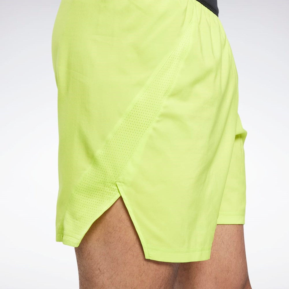 Reebok Běžecké Woven Shorts Žluté | EJXBN9387