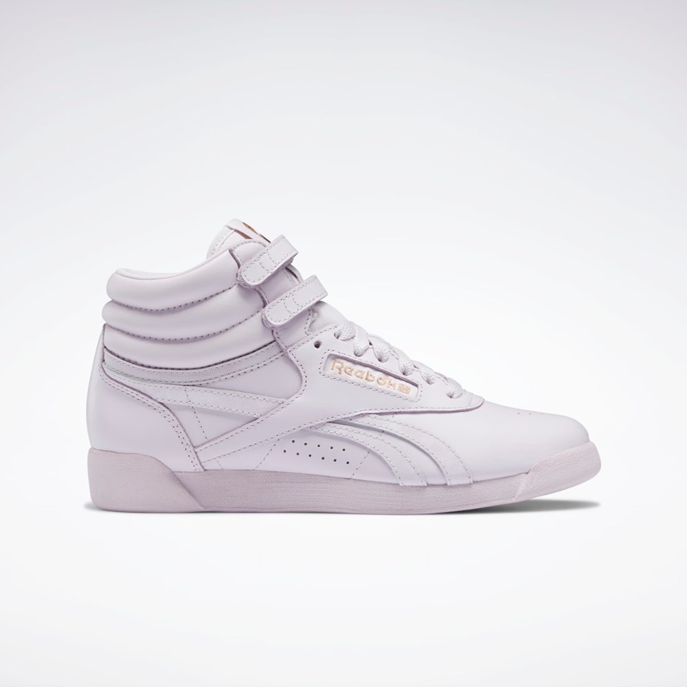 Reebok Cardi B Freestyle Hi Shoes Bílé | BJIER5640