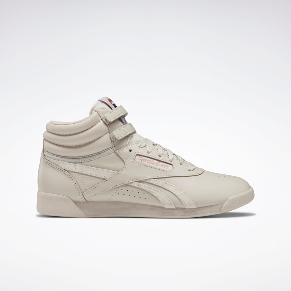 Reebok Cardi B Freestyle Hi Shoes Šedé Bílé | ZPFCW8096