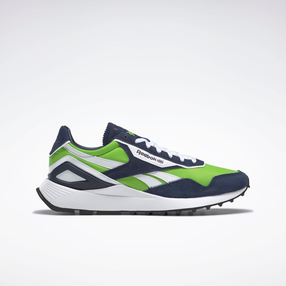 Reebok Classic Leather Legacy AZ Shoes Zelene Tmavě Blankyt Bílé | JTMSR9258