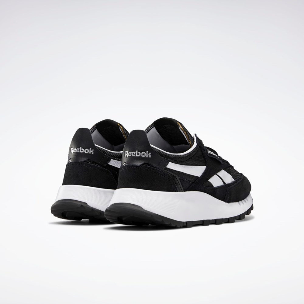 Reebok Classic Leather Legacy Shoes Černé Šedé Červené | FICJD0248