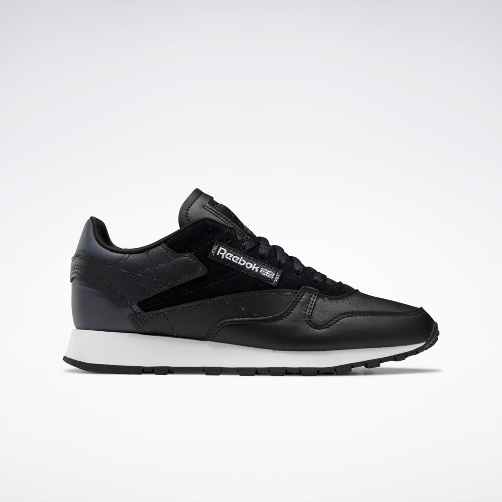 Reebok Classic Leather Make It Yours Shoes Černé Šedé Bílé | FLQVA2539