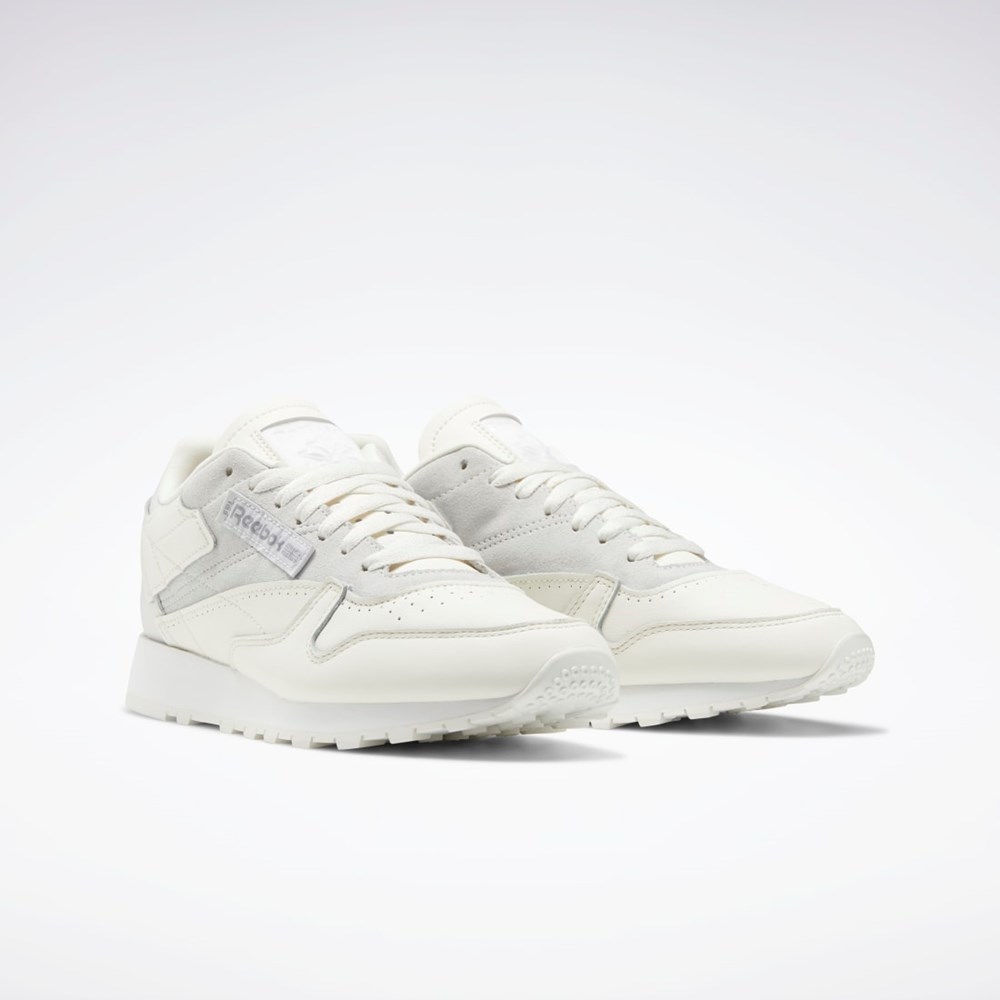 Reebok Classic Leather Make It Yours Shoes Šedé Bílé | FUNZA7043