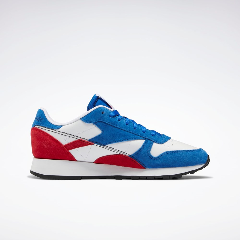 Reebok Classic Leather Make It Yours Shoes Blankyt Červené Bílé | GKOXH3879