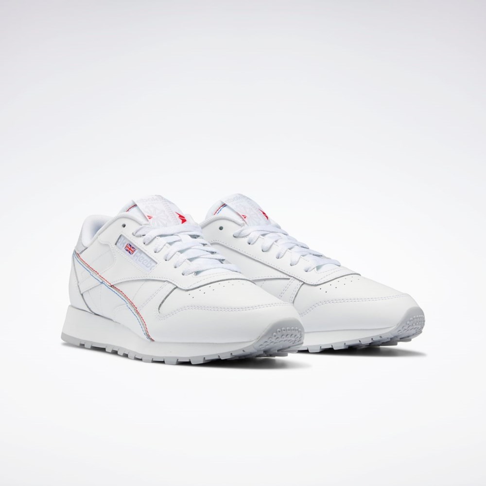 Reebok Classic Leather Make It Yours Shoes Bílé Bílé Blankyt | GZNWT0529