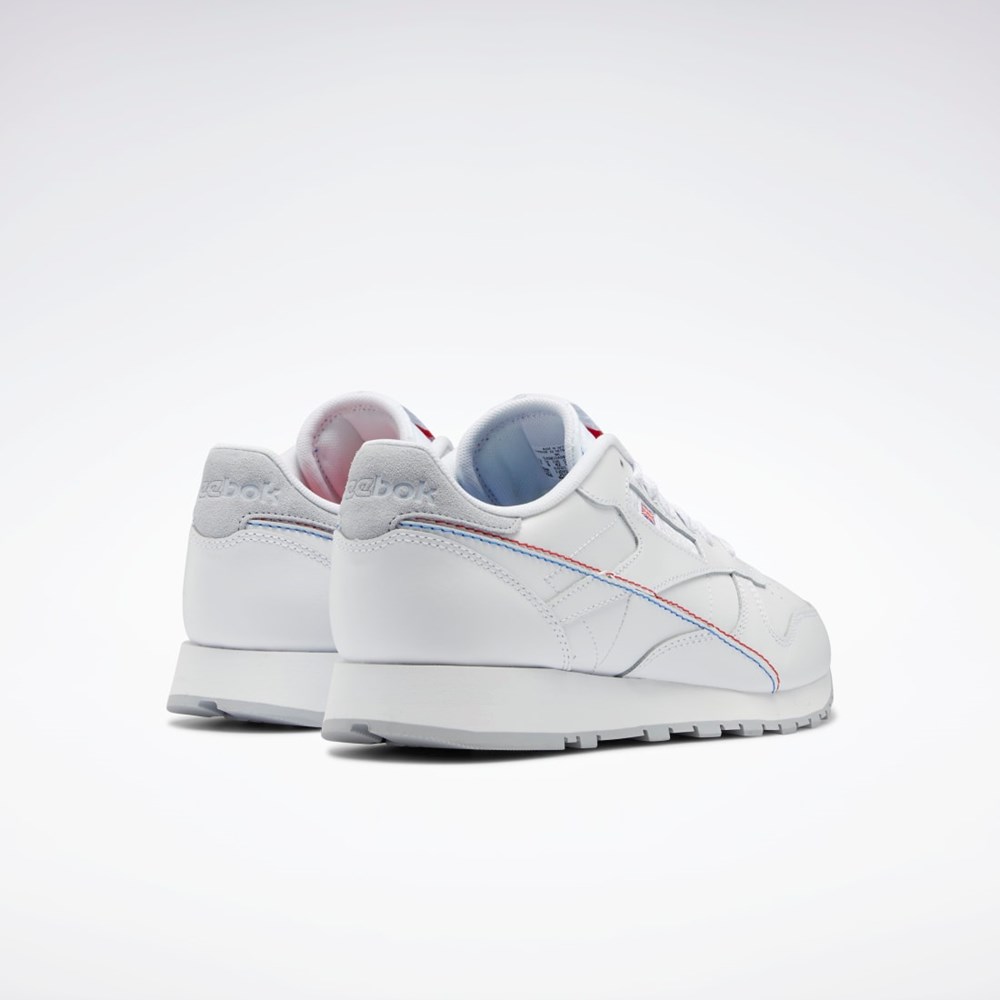 Reebok Classic Leather Make It Yours Shoes Bílé Bílé Blankyt | GZNWT0529