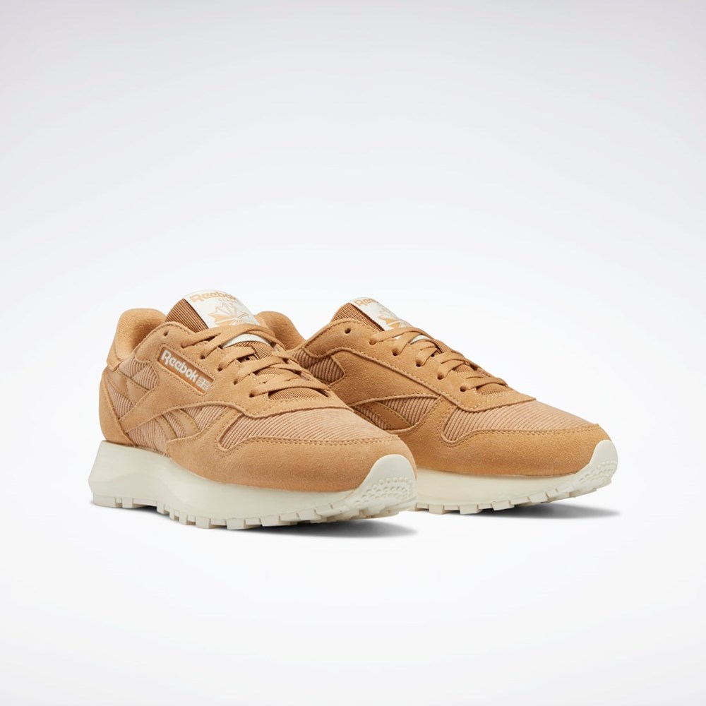 Reebok Classic Leather SP Shoes Béžový Béžový Bílé | JBRWH9672