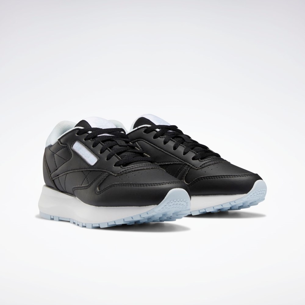 Reebok Classic Leather SP Shoes - Grade School Černé Blankyt Bílé | PWRVB8901