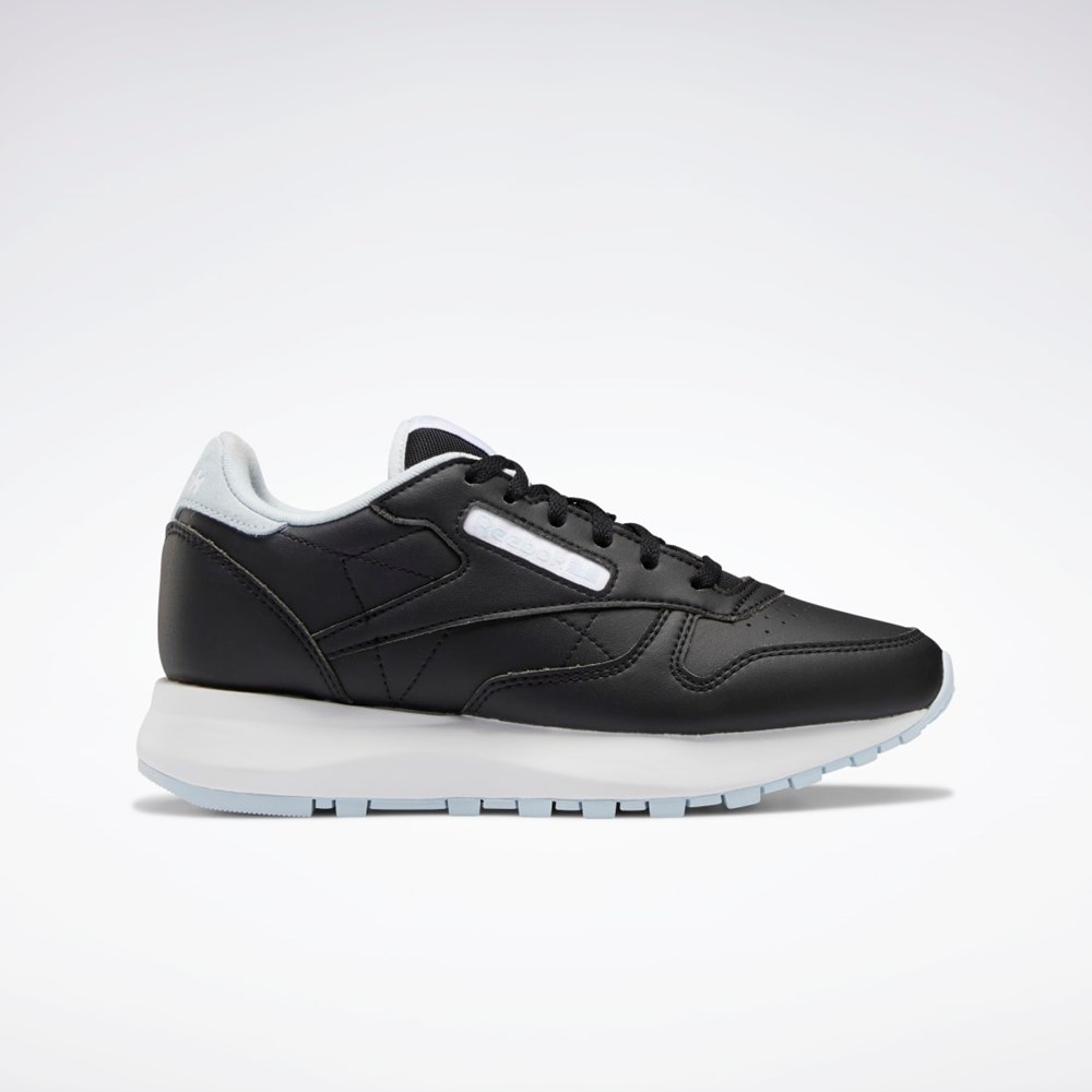 Reebok Classic Leather SP Shoes - Grade School Černé Blankyt Bílé | PWRVB8901