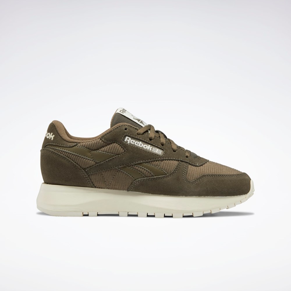 Reebok Classic Leather SP Shoes Zelene Zelene Bílé | EYRVB3154