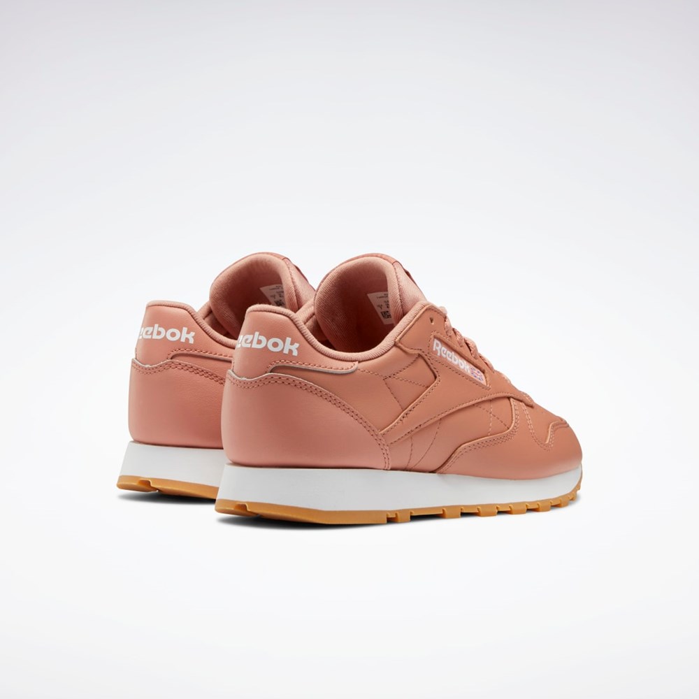 Reebok Classic Leather Shoes Koralove Koralove Bílé | XEQNF2471