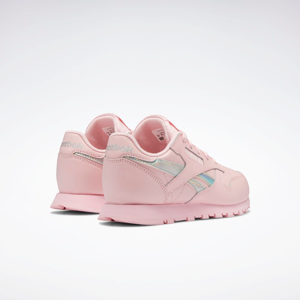 Reebok Classic Leather Shoes - Preschool Růžové Růžové Růžové | GENRV8754