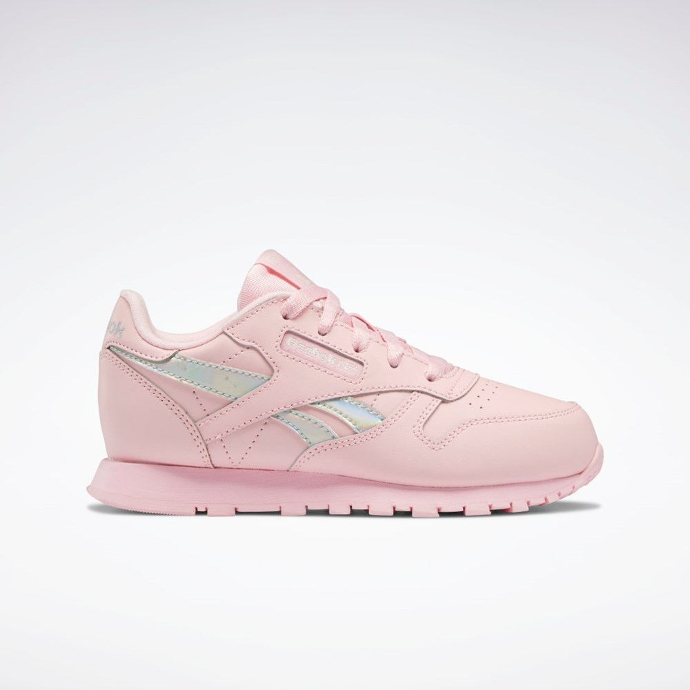 Reebok Classic Leather Shoes - Preschool Růžové Růžové Růžové | GENRV8754