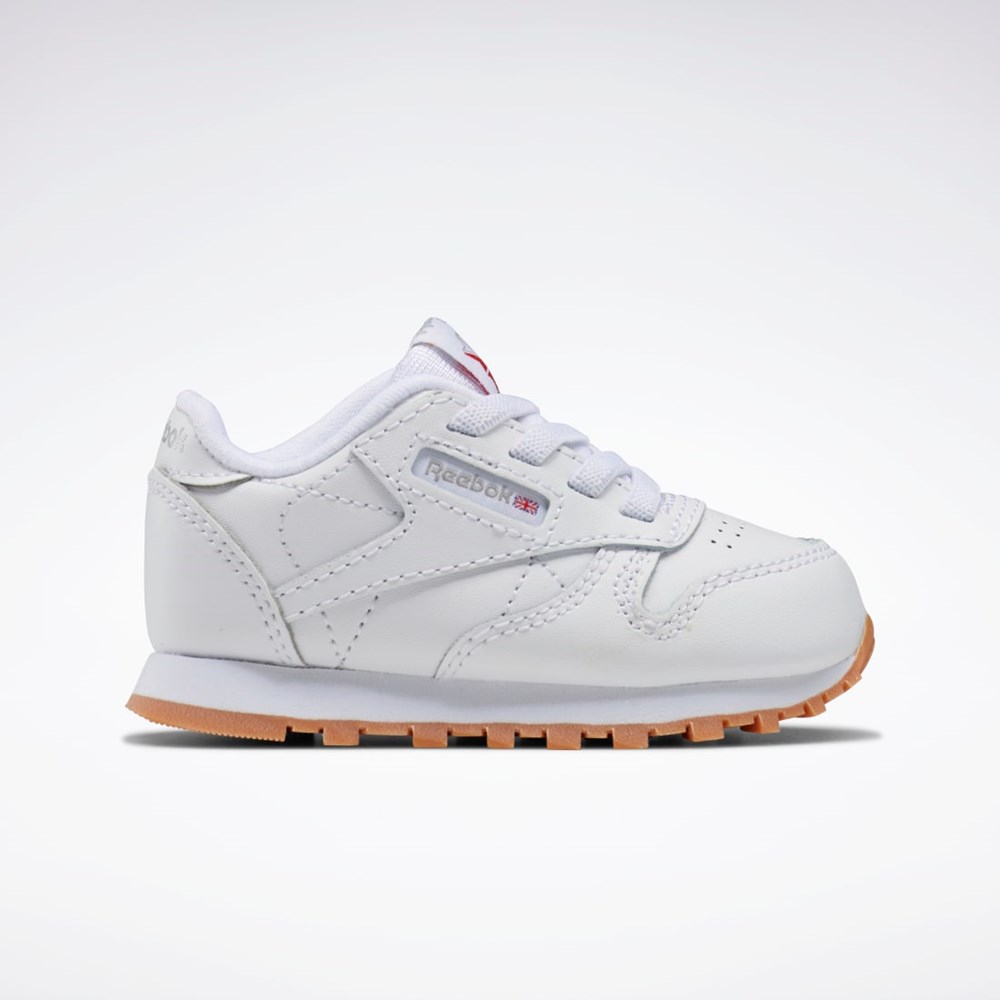 Reebok Classic Leather Shoes - Toddler Bílé Bílé | YVSFH5849