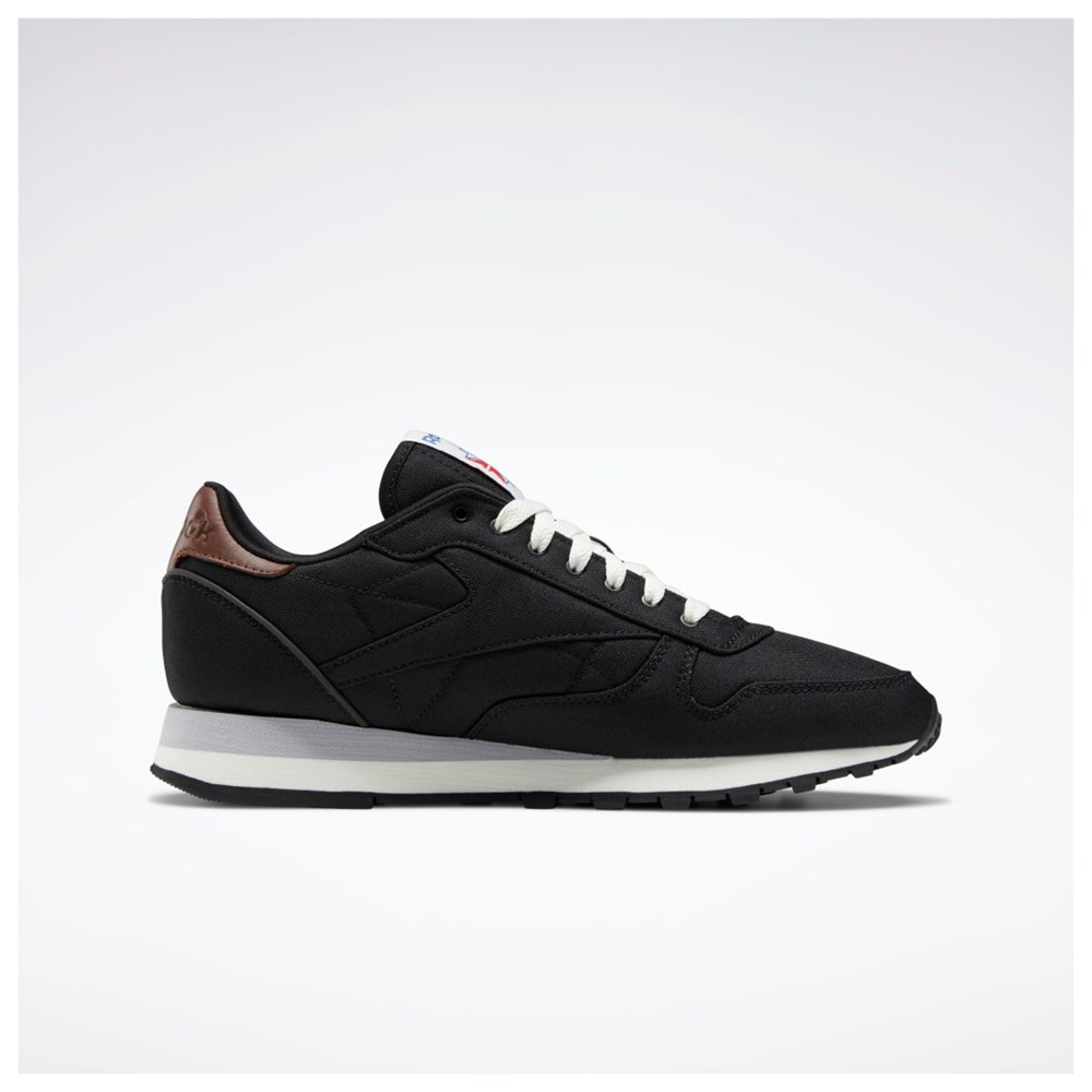 Reebok Classic Leather Shoes Černé Hnědé | QJWUA2754