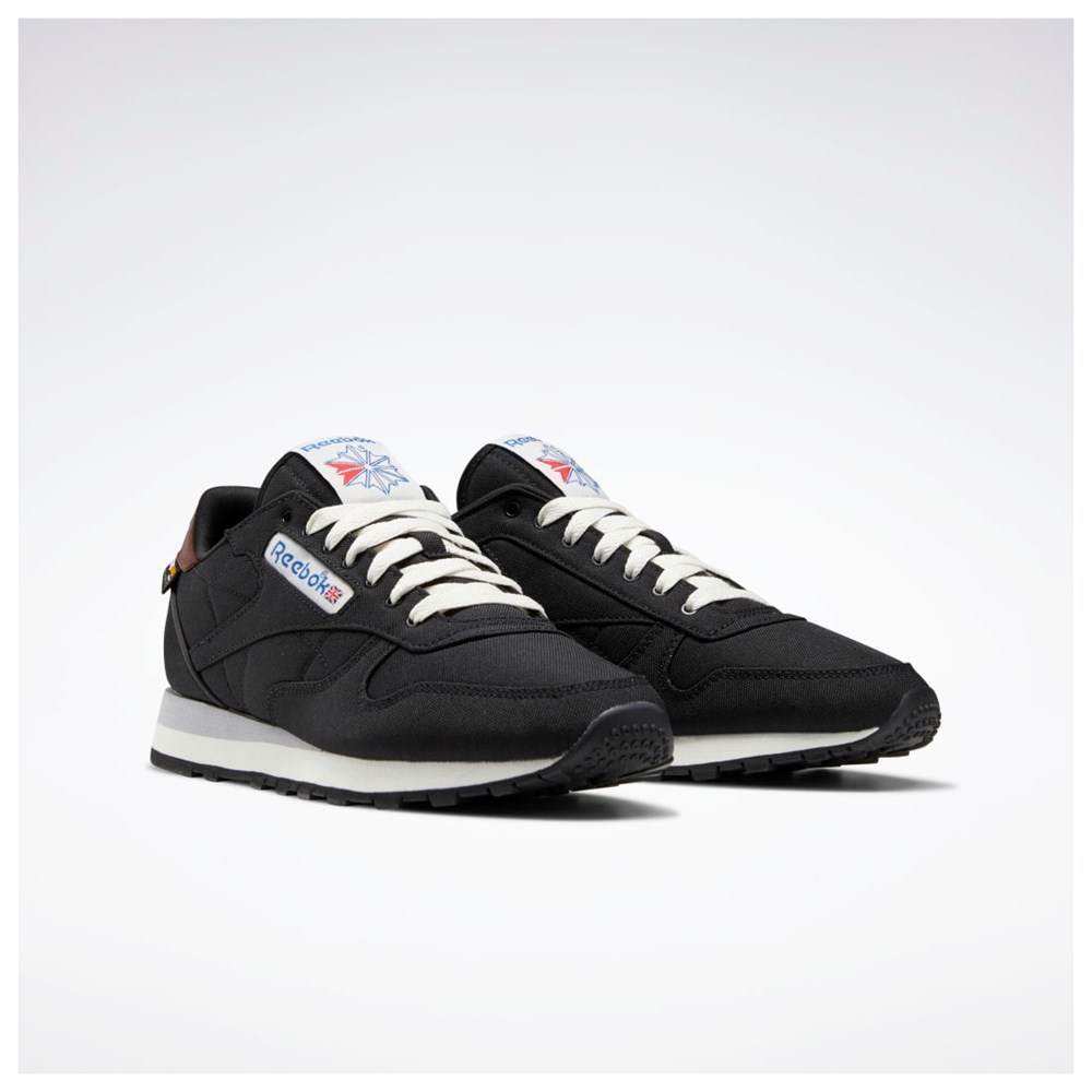 Reebok Classic Leather Shoes Černé Hnědé | QJWUA2754