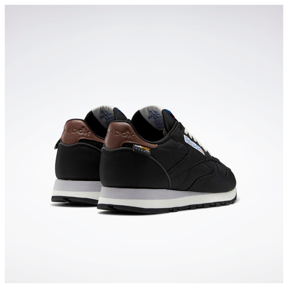 Reebok Classic Leather Shoes Černé Hnědé | QJWUA2754