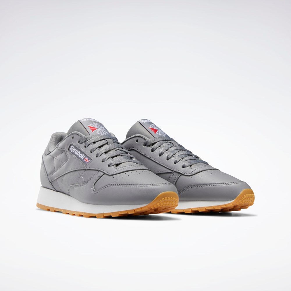 Reebok Classic Leather Shoes Šedé Bílé | MZONB3289