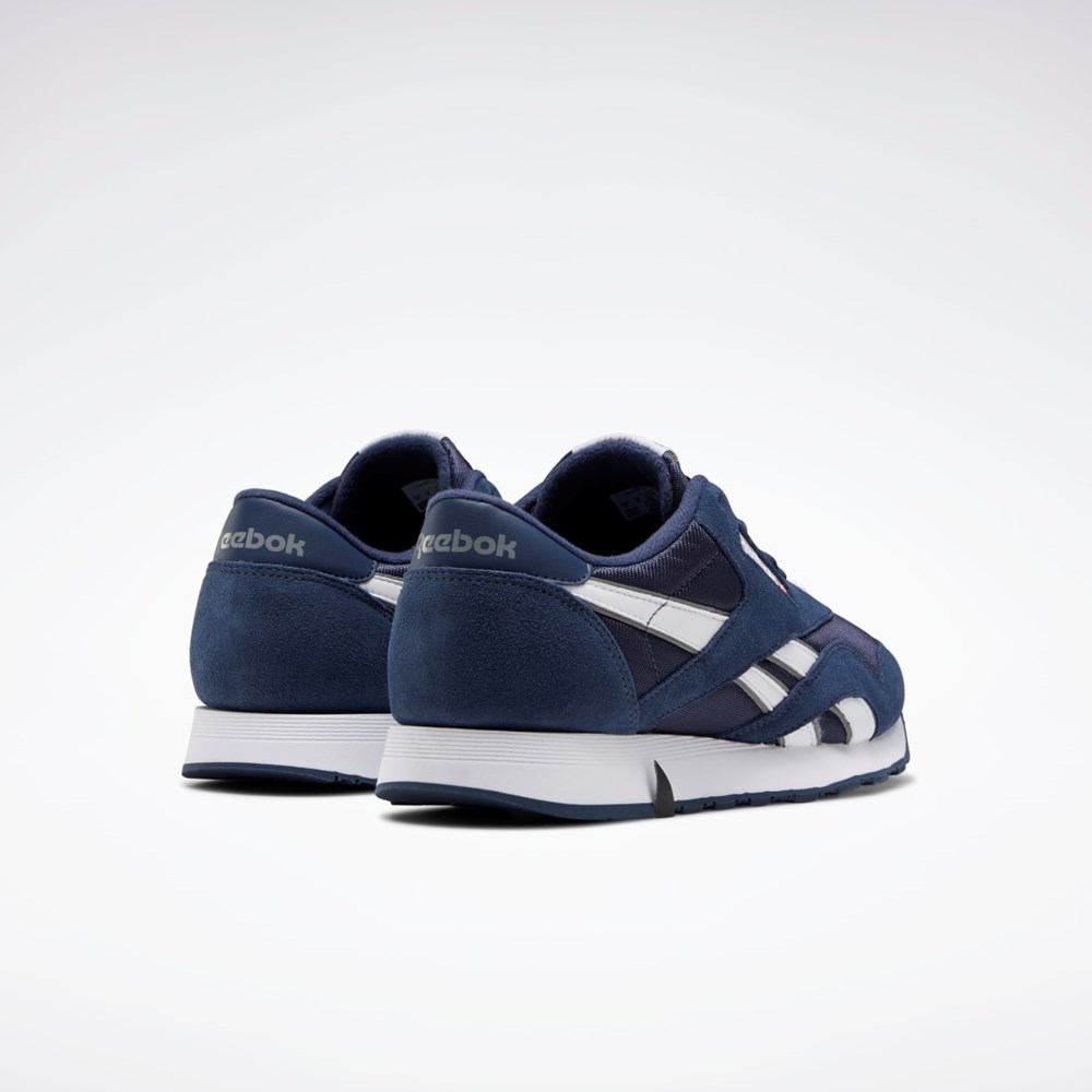 Reebok Classic Nylon Shoes Tmavě Blankyt Tmavě Blankyt Platina | BEPJM8675