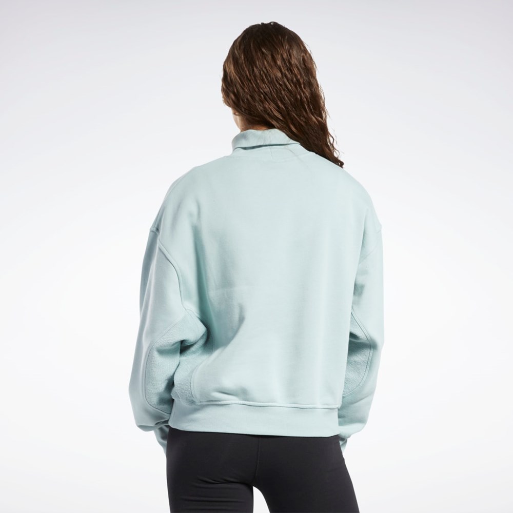 Reebok Classics Bavlněné French Terry Sweatshirt Šedé | HWRZT0629