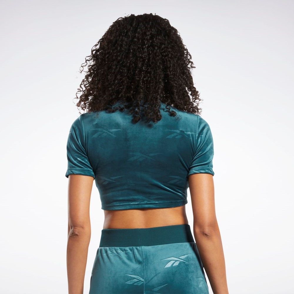 Reebok Classics Energy Tight Top Zelene | SVPXY7456