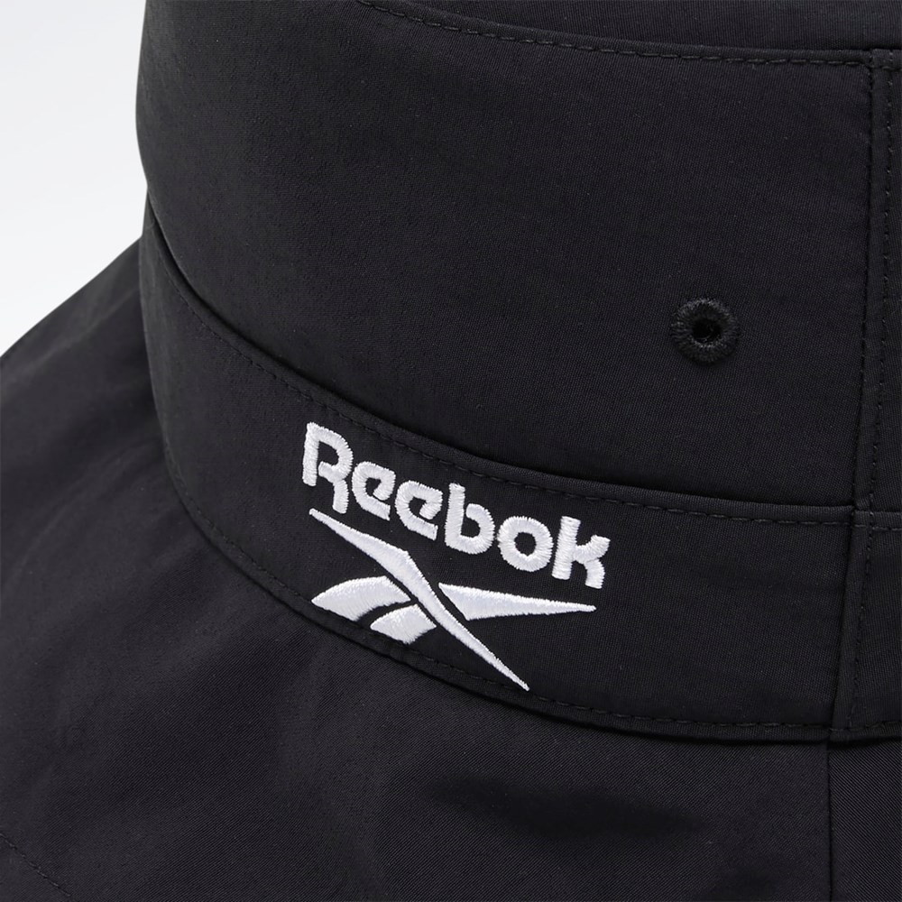 Reebok Classics Foundation Bucket Hat Černé Černé | PKGEO5106