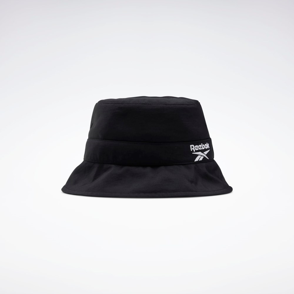 Reebok Classics Foundation Bucket Hat Černé Černé | PKGEO5106