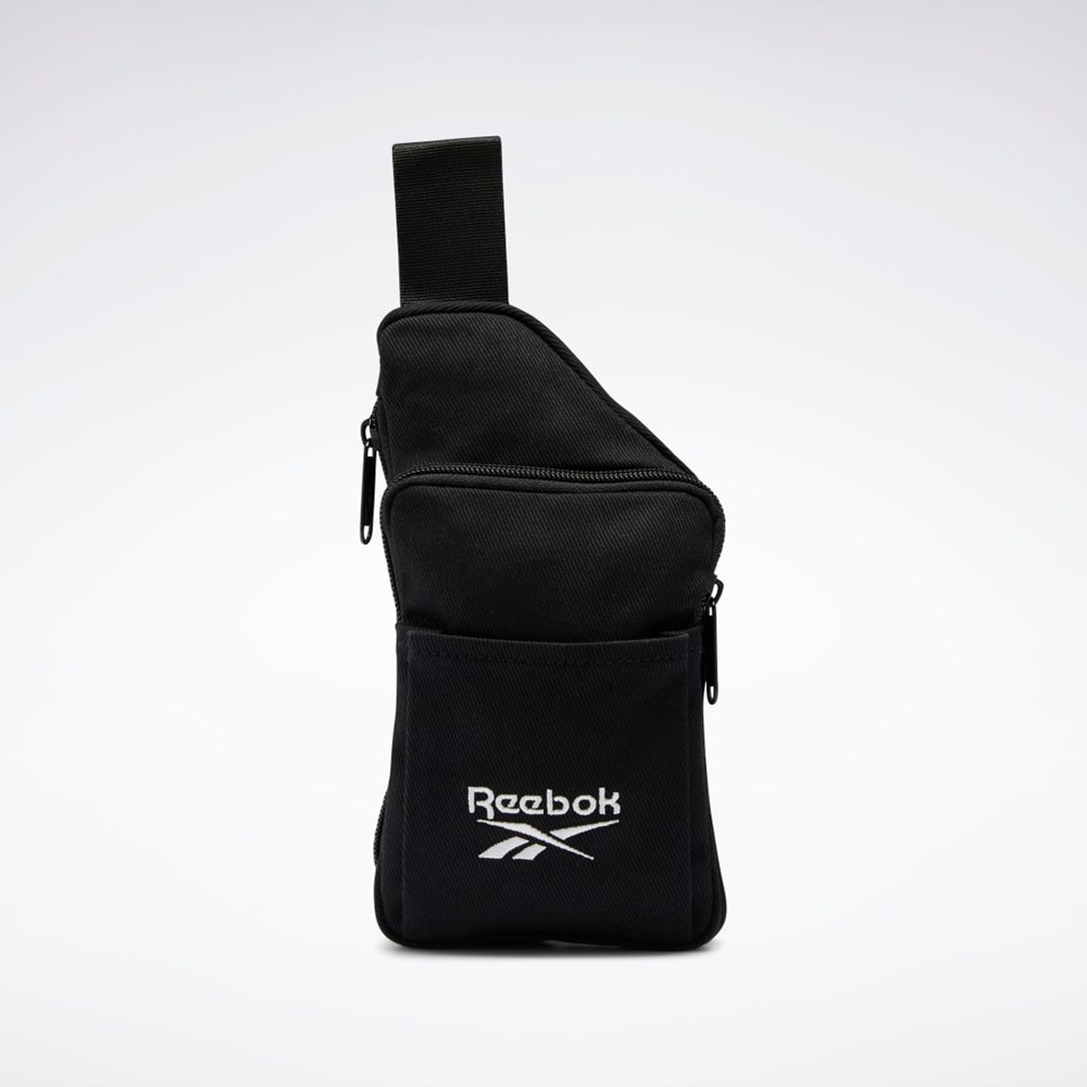 Reebok Classics Foundation Small Sling Bag Černé | VPHOS9356