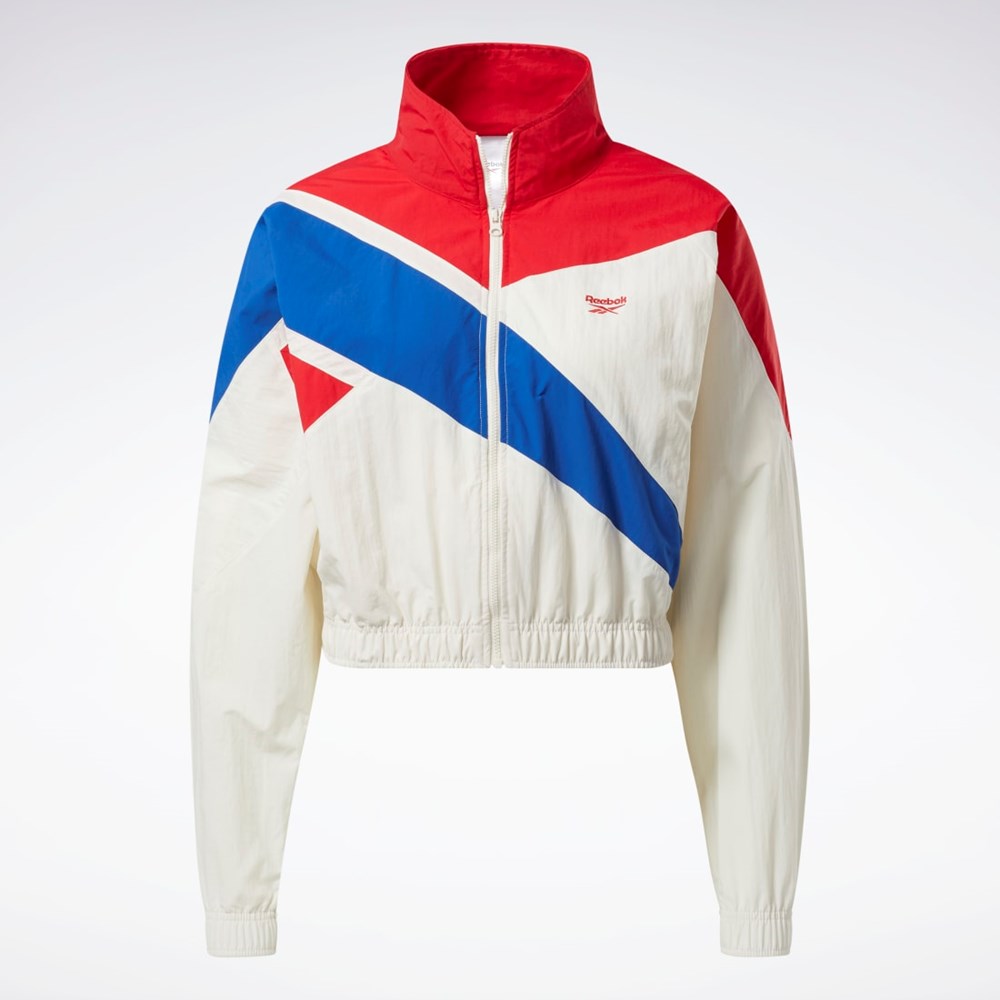 Reebok Classics Franchise Track Jacket Bílé | IDAKF1725