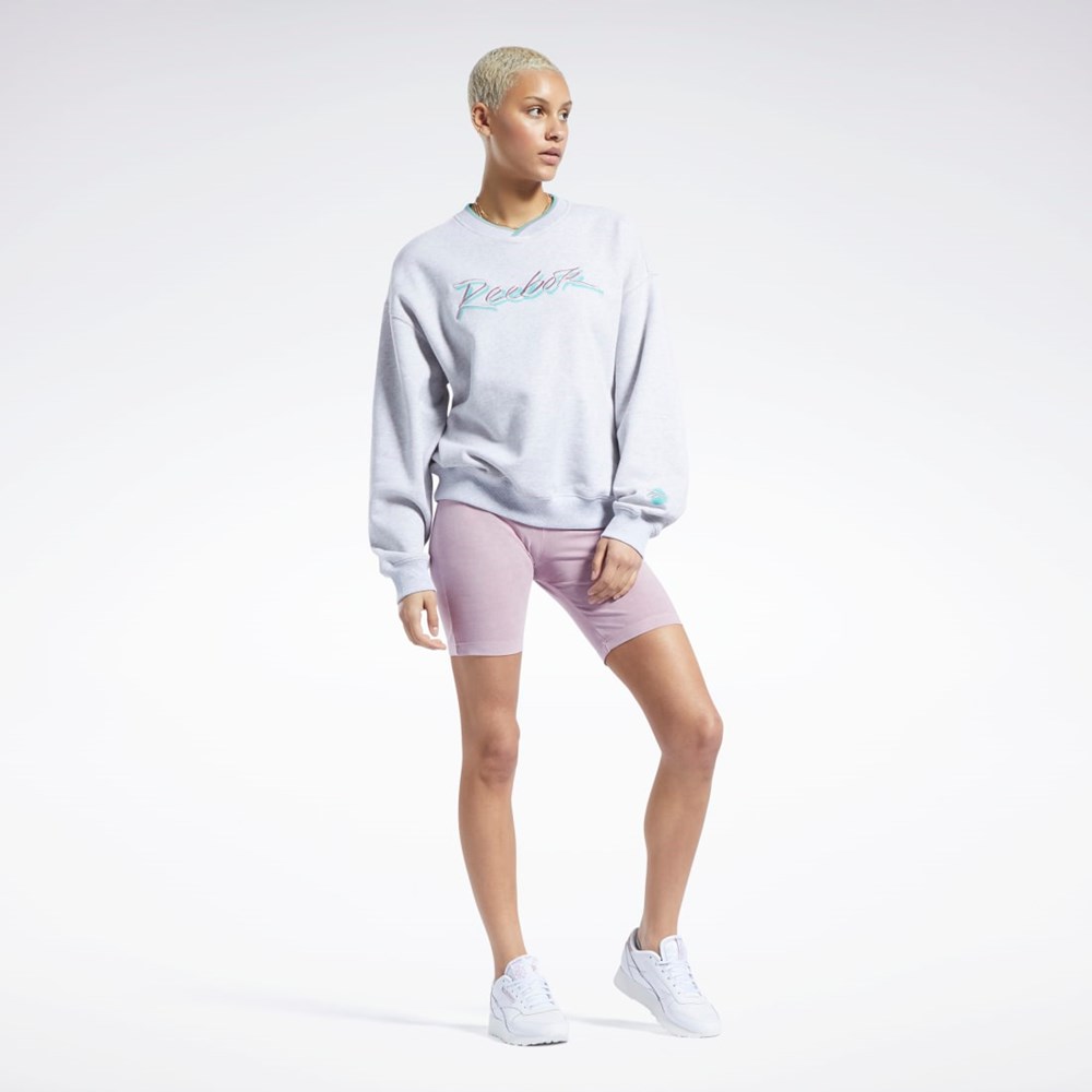 Reebok Classics Grafická Sweatshirt Světle Šedé | NYCQO2076