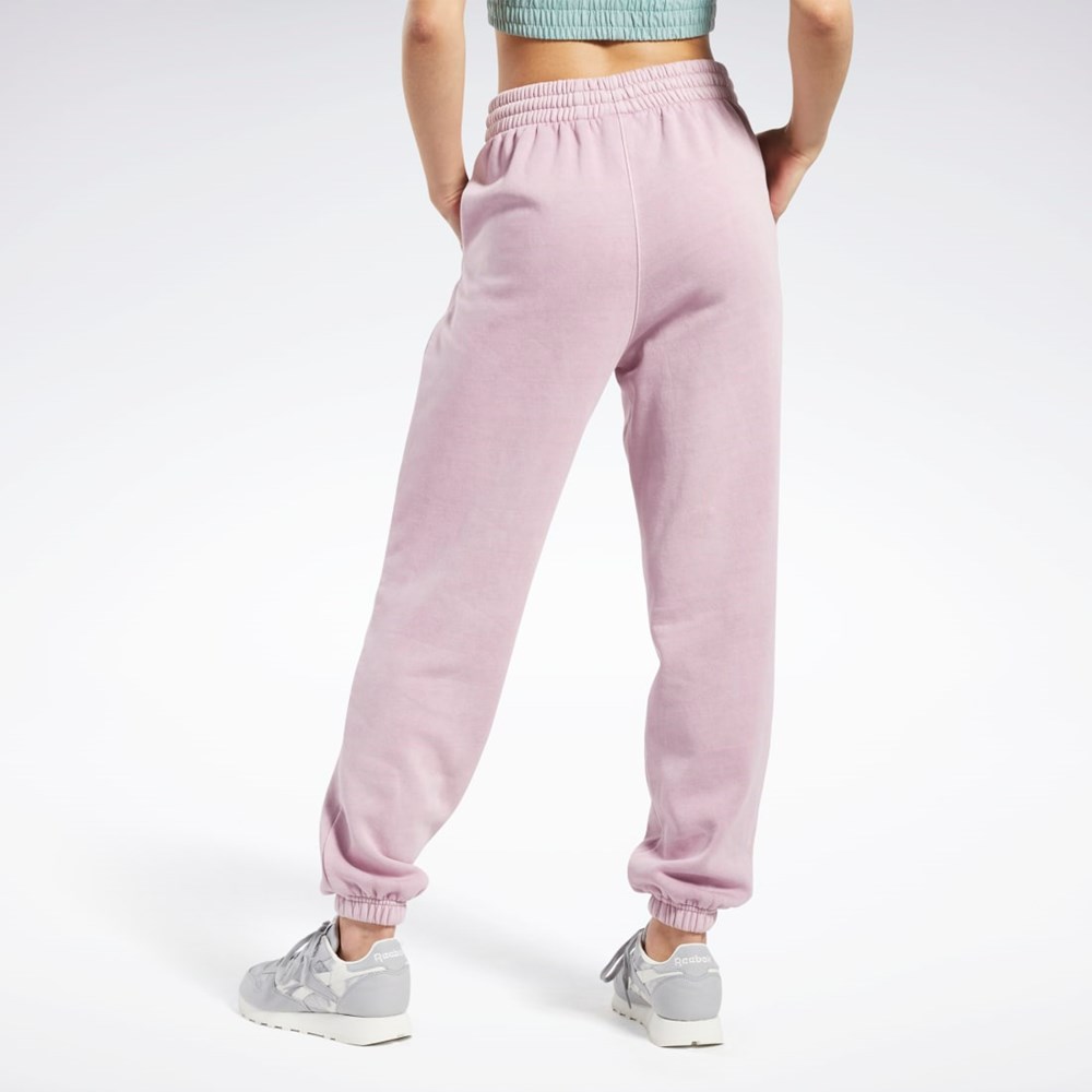 Reebok Classics Natural Dye Fleece Pants Infused Lilac | BIEFZ1267