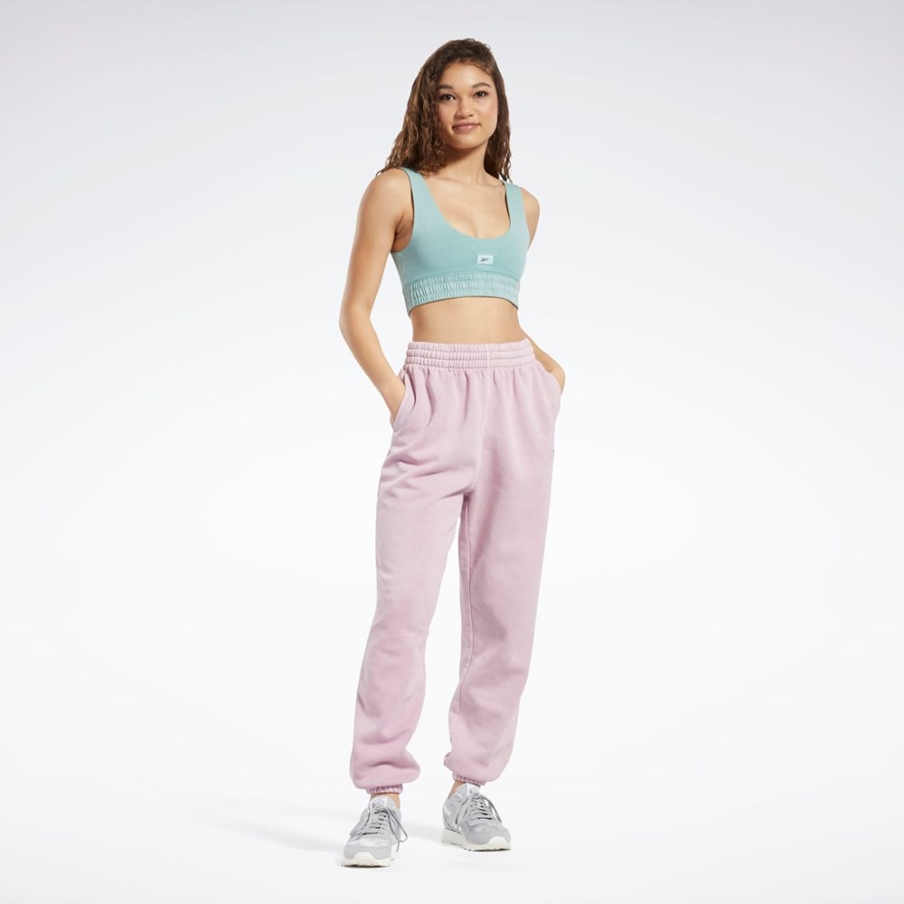 Reebok Classics Natural Dye Fleece Pants Infused Lilac | BIEFZ1267