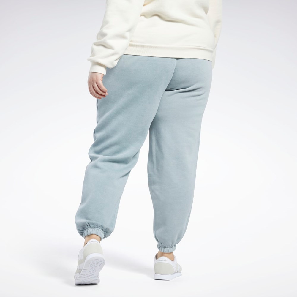 Reebok Classics Natural Dye Fleece Pants (Plus Size) Šedé | IUFTC7083