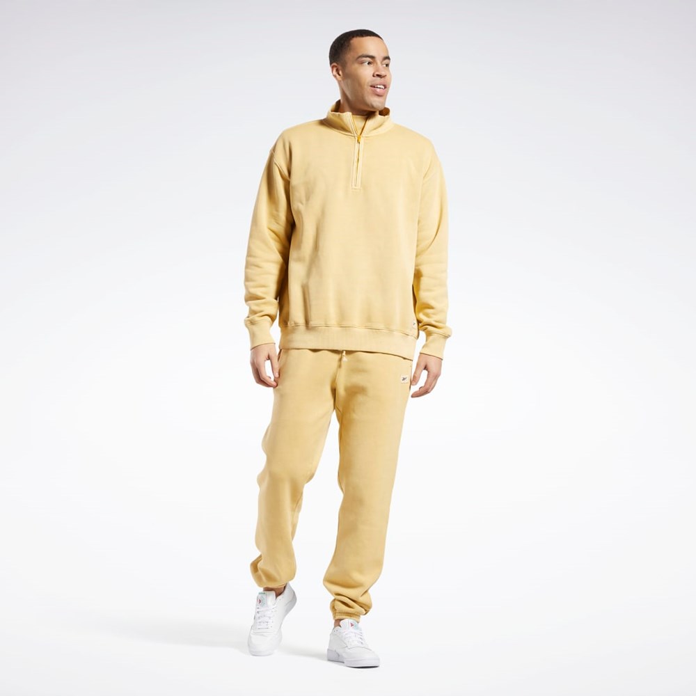 Reebok Classics Natural Dye Pants Bright Ochre | TBUSX0985