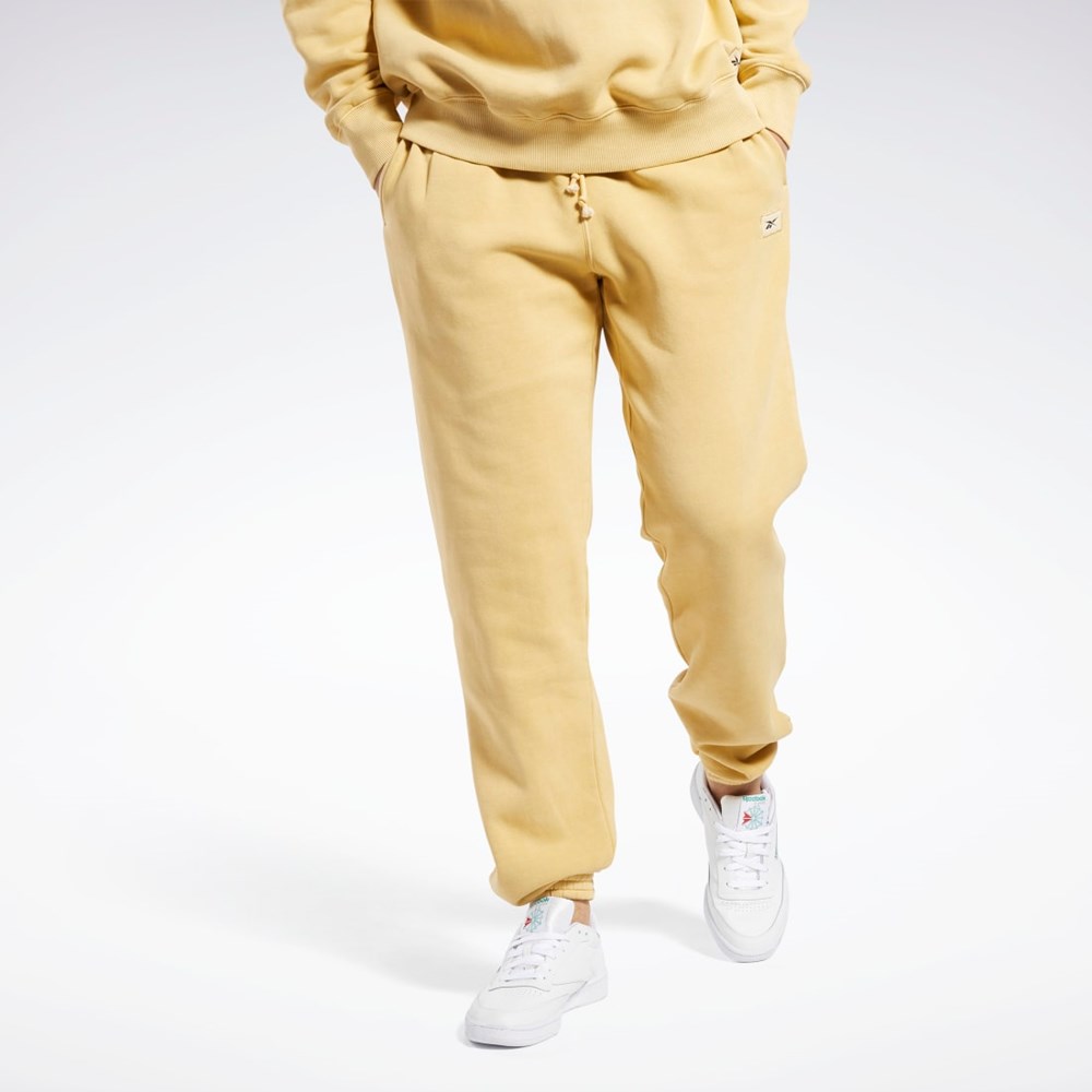 Reebok Classics Natural Dye Pants Bright Ochre | TBUSX0985