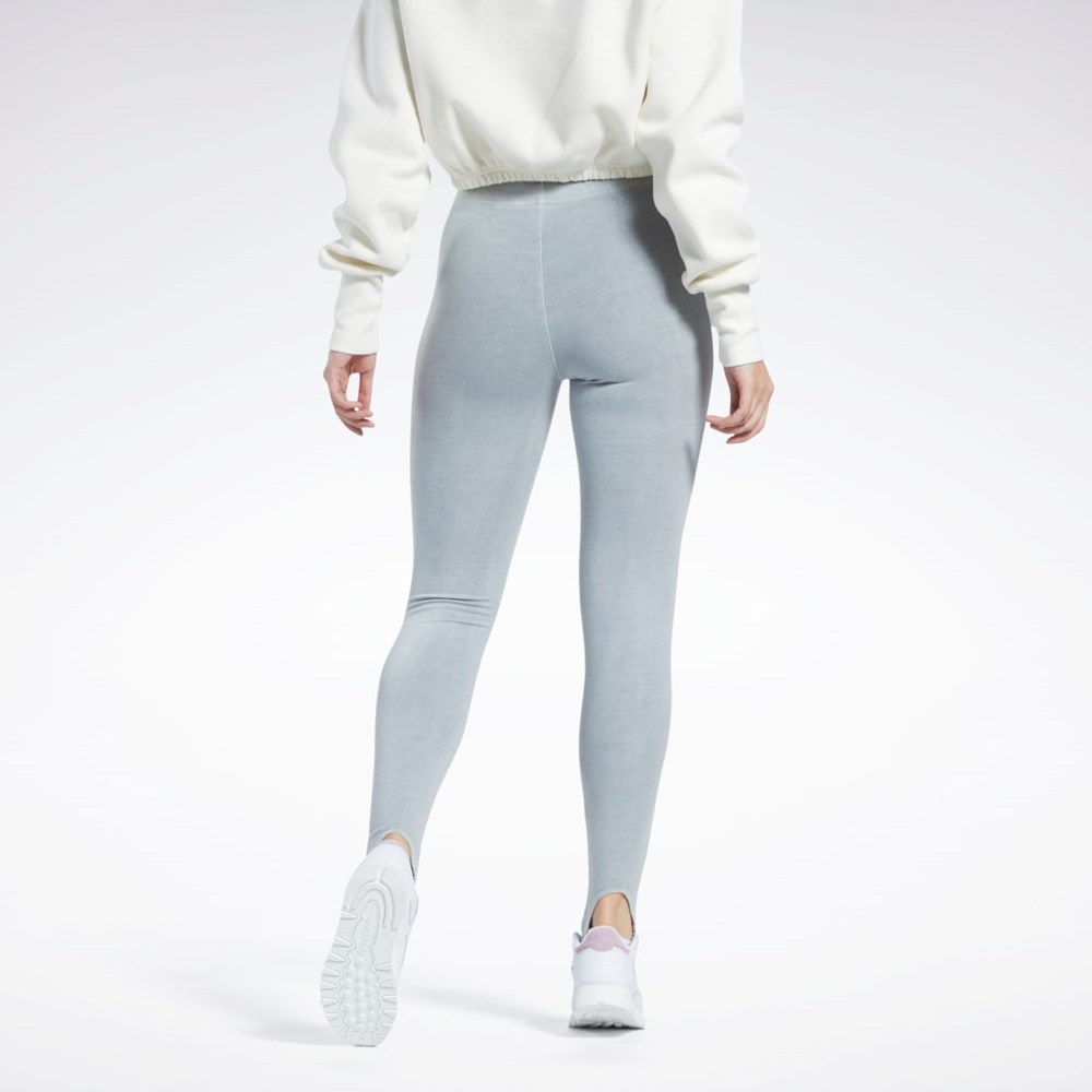 Reebok Classics Natural Dye Stirrup Leggings Šedé | VHANQ7402