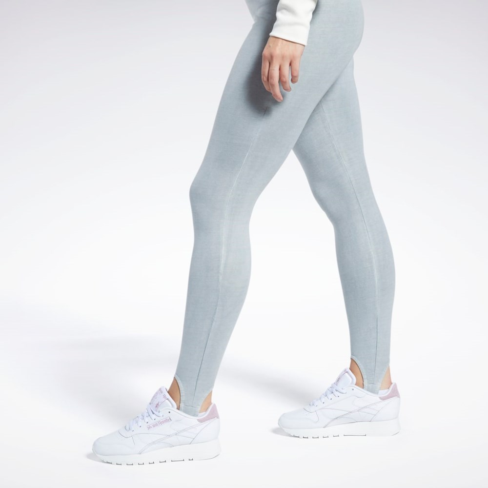 Reebok Classics Natural Dye Stirrup Leggings Šedé | VHANQ7402