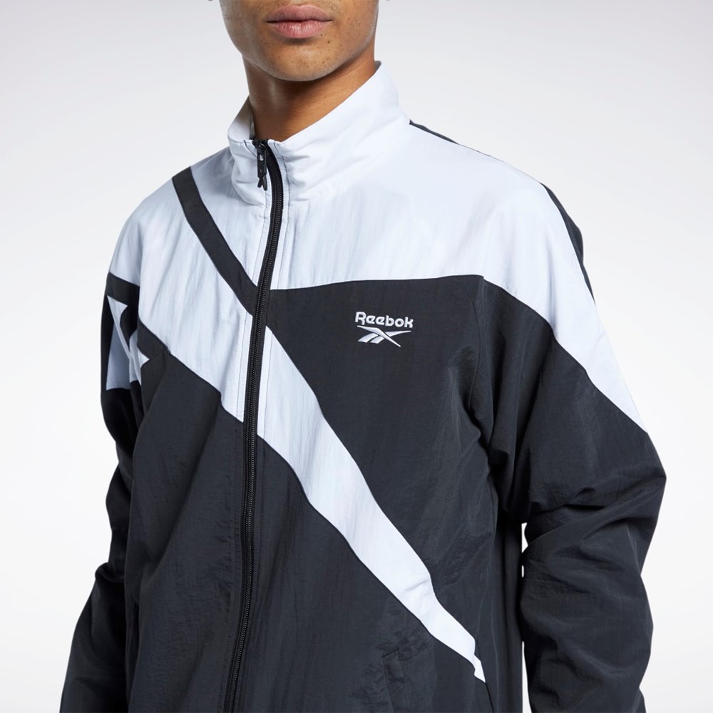 Reebok Classics Vector Track Jacket Černé | OVKFQ9086