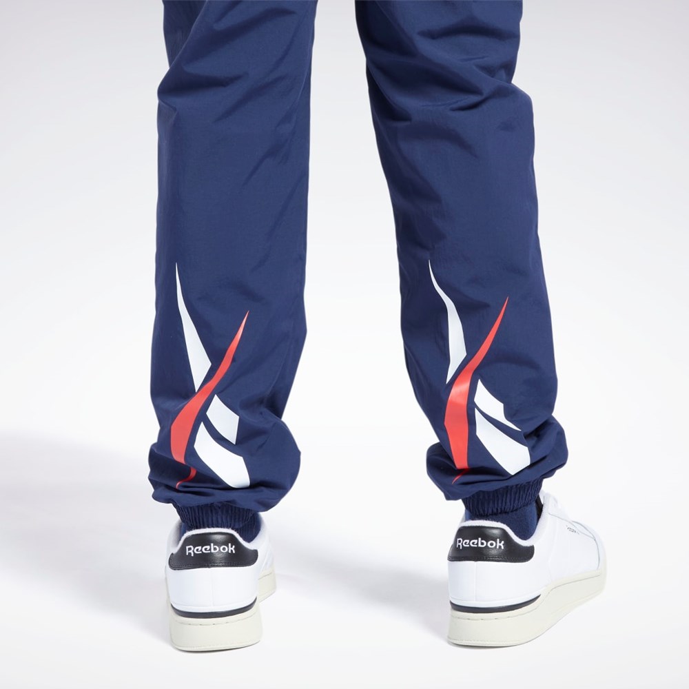 Reebok Classics Vector Track Pants Tmavě Blankyt | PURIH9637