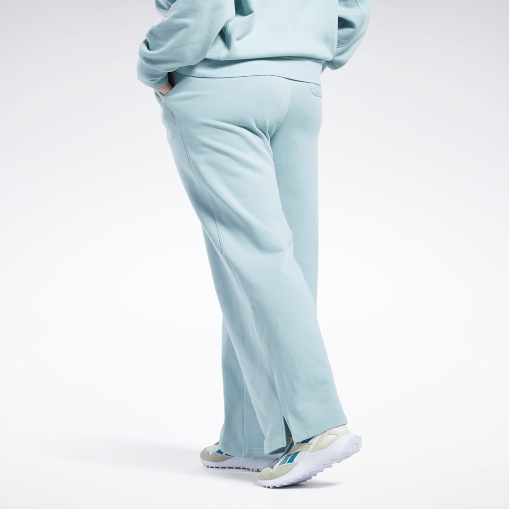 Reebok Classics Široké-Leg Pants (Plus Size) Šedé | UFLBX7469