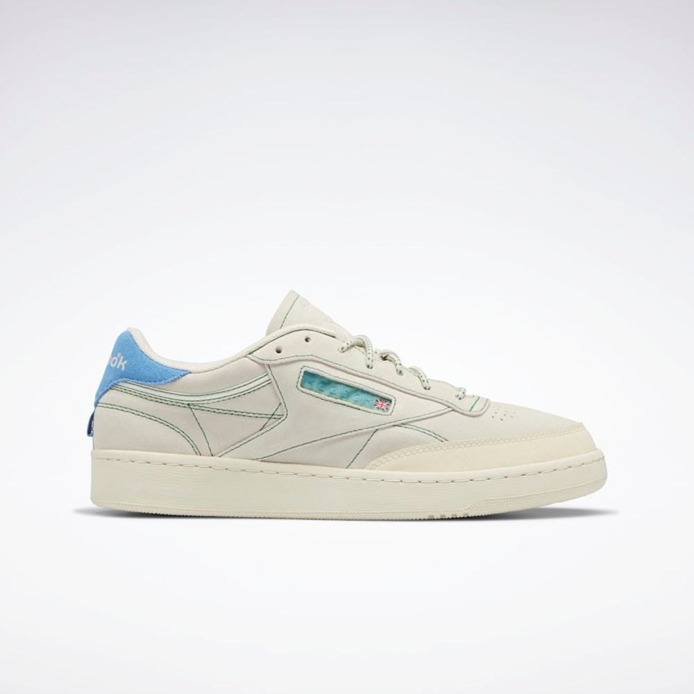 Reebok Club C 85 Shoes Zelene | ZUOVT8642